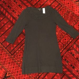 New with tags banana republic black sweater dress